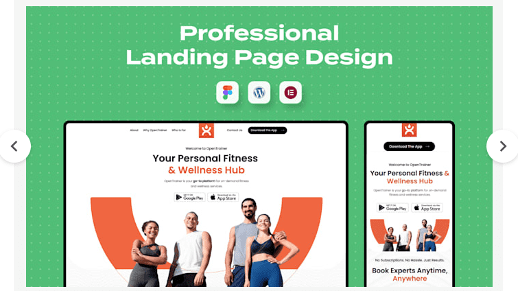Landing Page Design
