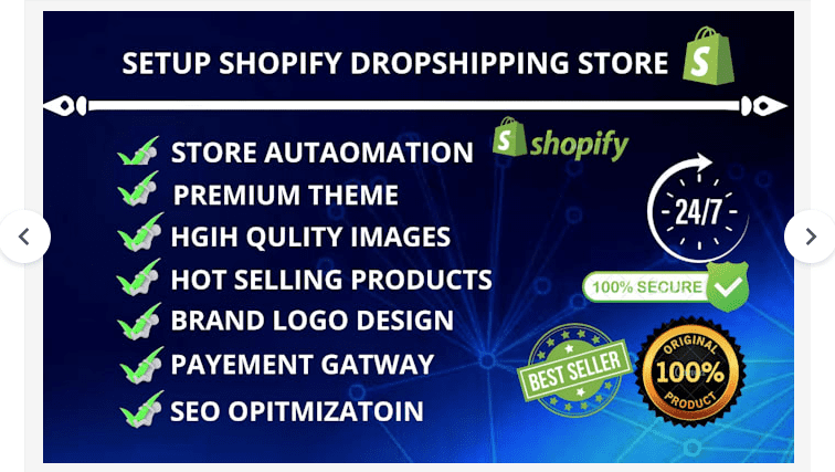 Dropshipping Website Development